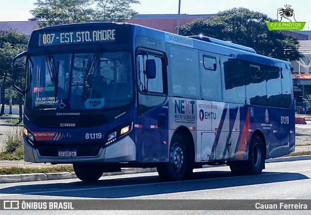 Next Mobilidade - ABC Sistema de Transporte 81.119 na cidade de São Paulo, São Paulo, Brasil, por Cauan Ferreira. Número da foto: #12172829.
