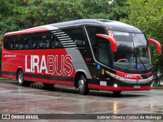 Lirabus 12111 na cidade de São Paulo, São Paulo, Brasil, por Gabriel Oliveira Caldas da Nobrega. Número da foto: #12171025.
