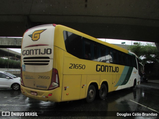 Empresa Gontijo de Transportes 21650 na cidade de Belo Horizonte, Minas Gerais, Brasil, por Douglas Célio Brandao. Número da foto: #12172047.