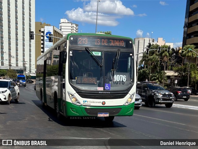Viação Paraense Cuiabá Transportes 1076 na cidade de Cuiabá, Mato Grosso, Brasil, por Daniel Henrique. Número da foto: #12173165.