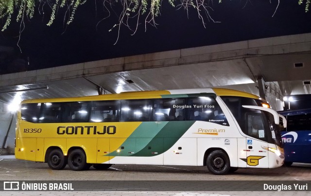 Empresa Gontijo de Transportes 18350 na cidade de Belo Horizonte, Minas Gerais, Brasil, por Douglas Yuri. Número da foto: #12170890.