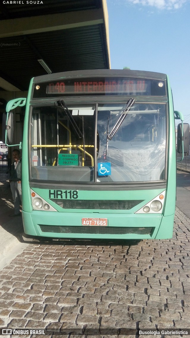 Auto Viação Redentor HR118 na cidade de Curitiba, Paraná, Brasil, por Busologia Gabrielística. Número da foto: #12171316.