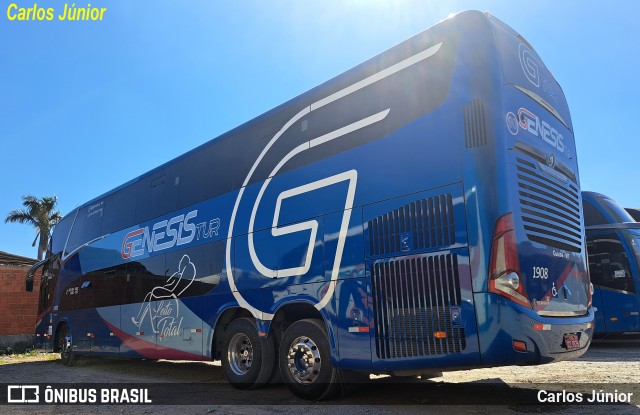 LP Gênesis Bus 1908 na cidade de Brasília, Distrito Federal, Brasil, por Carlos Júnior. Número da foto: #12171308.