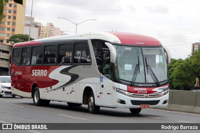 Viação Serro 27113 na cidade de Belo Horizonte, Minas Gerais, Brasil, por Rodrigo Barraza. Número da foto: #12171879.