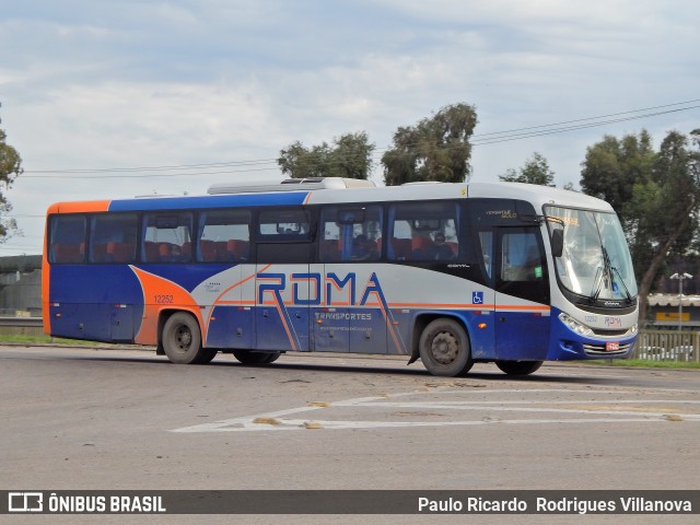 Roma Transportes 12252 na cidade de Rio Grande, Rio Grande do Sul, Brasil, por Paulo Ricardo  Rodrigues Villanova. Número da foto: #12171673.