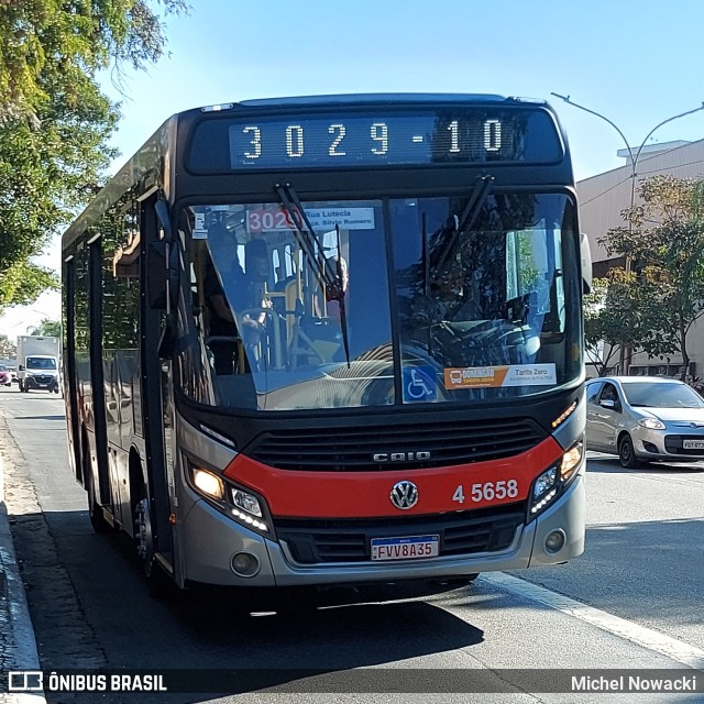 Allibus Transportes 4 5658 na cidade de São Paulo, São Paulo, Brasil, por Michel Nowacki. Número da foto: #12172453.
