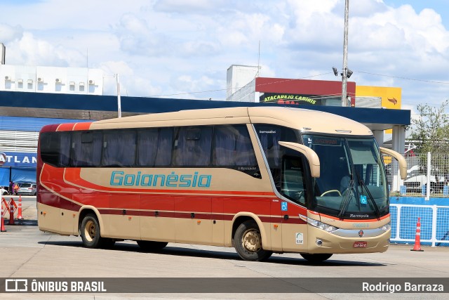 Auto Viação Goianésia 178003-9 na cidade de Goiânia, Goiás, Brasil, por Rodrigo Barraza. Número da foto: #12171809.