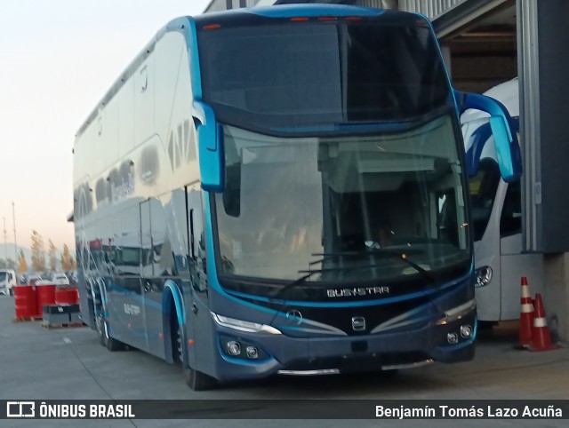 Mercedes-Benz BUSSTAR DD S2 na cidade de Lampa, Chacabuco, Metropolitana de Santiago, Chile, por Benjamín Tomás Lazo Acuña. Número da foto: #12172130.