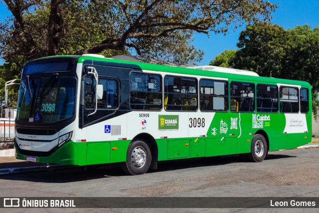 Expresso Caribus Transportes 3098 na cidade de Cuiabá, Mato Grosso, Brasil, por Leon Gomes. Número da foto: #12171862.