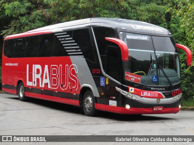 Lirabus 12123 na cidade de São Paulo, São Paulo, Brasil, por Gabriel Oliveira Caldas da Nobrega. Número da foto: #12171026.