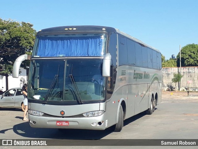 Expresso Mineiro 8809 na cidade de Brasília de Minas, Minas Gerais, Brasil, por Samuel Robson. Número da foto: #12172960.