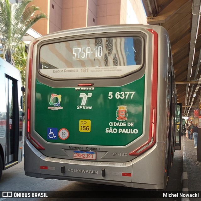 Transunião Transportes 5 6377 na cidade de São Paulo, São Paulo, Brasil, por Michel Nowacki. Número da foto: #12172518.