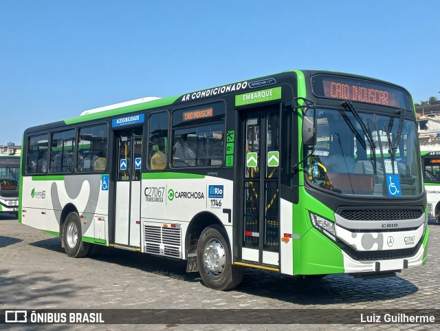 Caprichosa Auto Ônibus C27067 na cidade de Duque de Caxias, Rio de Janeiro, Brasil, por Luiz Guilherme. Número da foto: #12171427.