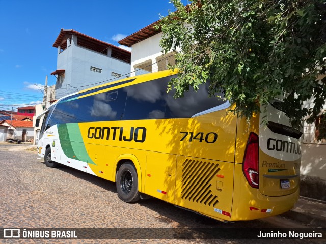 Empresa Gontijo de Transportes 7140 na cidade de Araçuaí, Minas Gerais, Brasil, por Juninho Nogueira. Número da foto: #12171726.