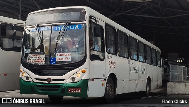 Empresa de Transportes Costa Verde 7209 na cidade de Salvador, Bahia, Brasil, por Flash Clicks. Número da foto: #12172781.