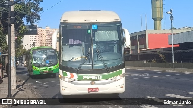 Empresa Gontijo de Transportes 21360 na cidade de Belo Horizonte, Minas Gerais, Brasil, por Edmar Junio. Número da foto: #12172077.