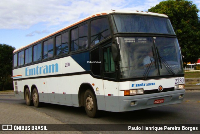 Emtram 2330 na cidade de Resende, Rio de Janeiro, Brasil, por Paulo Henrique Pereira Borges. Número da foto: #12172104.