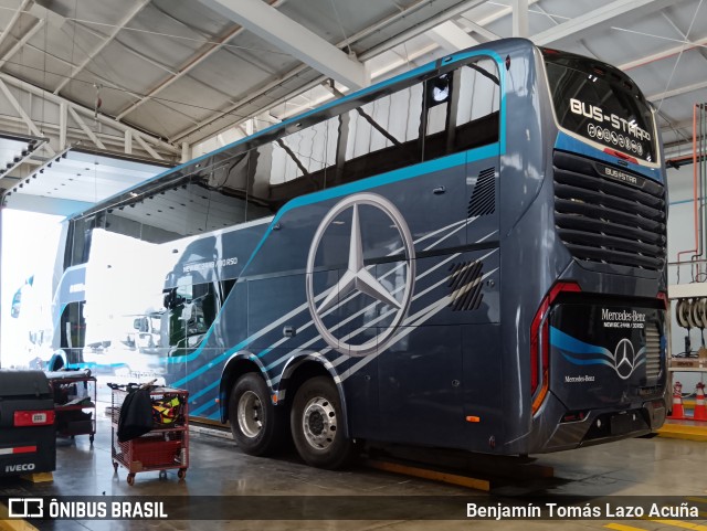 Mercedes-Benz BUSSTAR DD S2 na cidade de Lampa, Chacabuco, Metropolitana de Santiago, Chile, por Benjamín Tomás Lazo Acuña. Número da foto: #12172134.