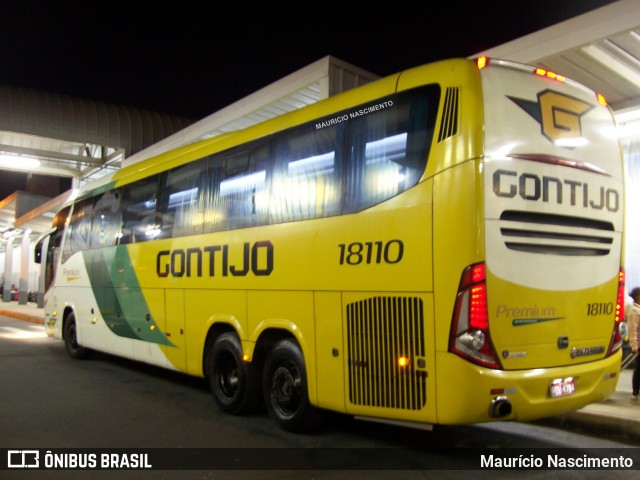 Empresa Gontijo de Transportes 18110 na cidade de Belo Horizonte, Minas Gerais, Brasil, por Maurício Nascimento. Número da foto: #12170796.