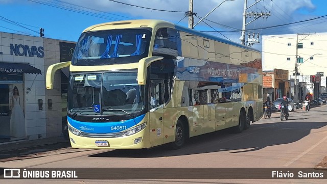 Viação Novo Horizonte 540811 na cidade de Barra da Estiva, Bahia, Brasil, por Flávio  Santos. Número da foto: #12174192.
