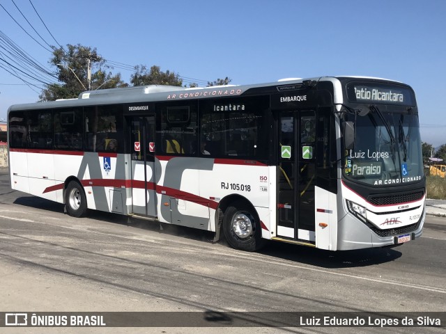 Auto Viação ABC RJ 105.018 na cidade de Niterói, Rio de Janeiro, Brasil, por Luiz Eduardo Lopes da Silva. Número da foto: #12173743.
