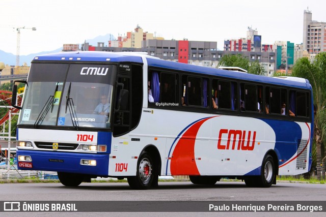 CMW Transportes 1104 na cidade de Aparecida, São Paulo, Brasil, por Paulo Henrique Pereira Borges. Número da foto: #12175307.