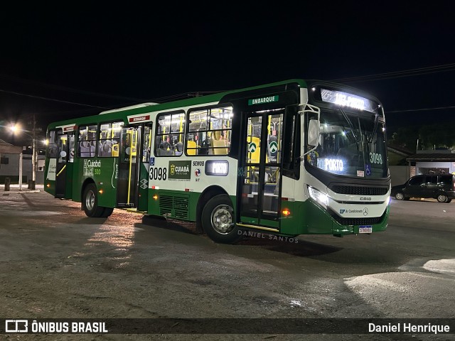 Expresso Caribus Transportes 3098 na cidade de Cuiabá, Mato Grosso, Brasil, por Daniel Henrique. Número da foto: #12175246.
