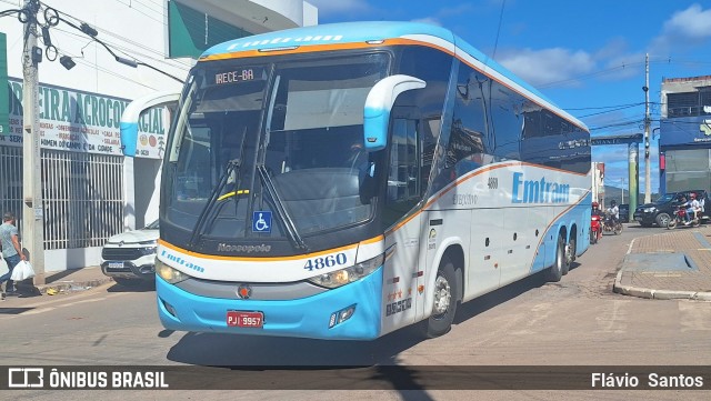 Emtram 4860 na cidade de Barra da Estiva, Bahia, Brasil, por Flávio  Santos. Número da foto: #12173302.