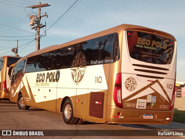 Eco Polo Brasil Transportes 110 na cidade de Niterói, Rio de Janeiro, Brasil, por Rafael Lima. Número da foto: #12174061.