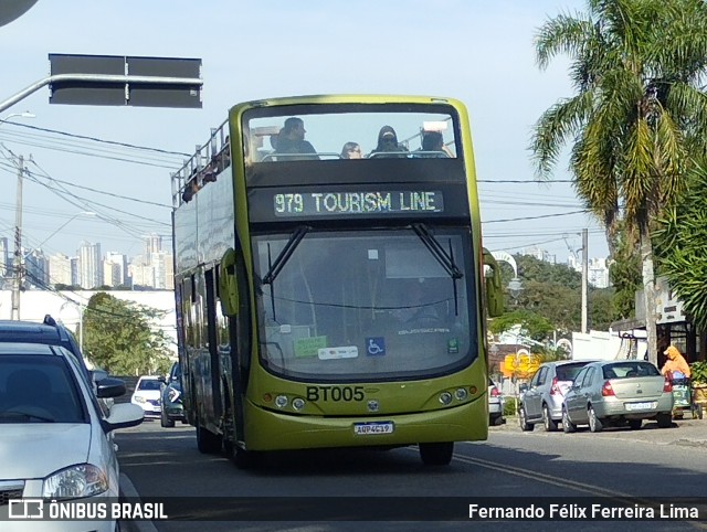 Transporte Coletivo Glória BT005 na cidade de Curitiba, Paraná, Brasil, por Fernando Félix Ferreira Lima. Número da foto: #12173266.