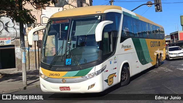 Empresa Gontijo de Transportes 21640 na cidade de Belo Horizonte, Minas Gerais, Brasil, por Edmar Junio. Número da foto: #12175340.