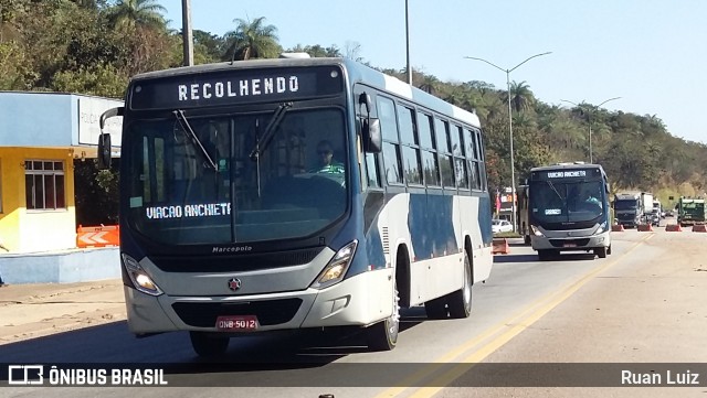 Viação Anchieta  na cidade de Santa Luzia, Minas Gerais, Brasil, por Ruan Luiz. Número da foto: #12173643.