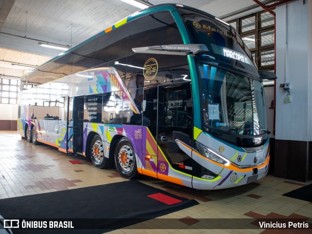 Marcopolo CONCEPT BUS na cidade de Brusque, Santa Catarina, Brasil, por Vinicius Petris. Número da foto: #12174767.