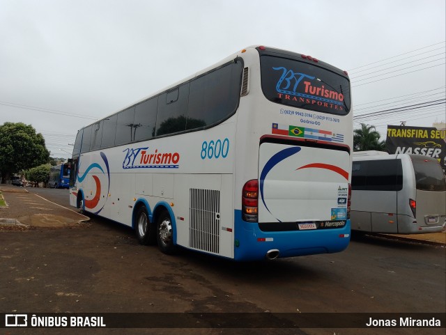 BT Turismo 8600 na cidade de Quirinópolis, Goiás, Brasil, por Jonas Miranda. Número da foto: #12173816.