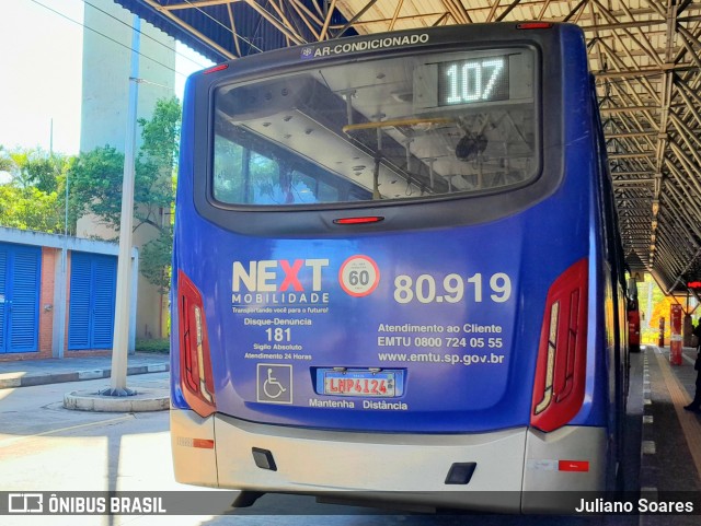 Next Mobilidade - ABC Sistema de Transporte 80.919 na cidade de Santo André, São Paulo, Brasil, por Juliano Soares. Número da foto: #12173651.