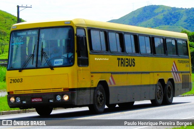 Viação Itapemirim 21003 na cidade de Barra do Piraí, Rio de Janeiro, Brasil, por Paulo Henrique Pereira Borges. Número da foto: #12174225.