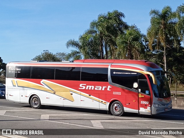 Viação Smart Transporte e Turismo 5900 na cidade de Cotia, São Paulo, Brasil, por David Macedo Rocha. Número da foto: #12176163.