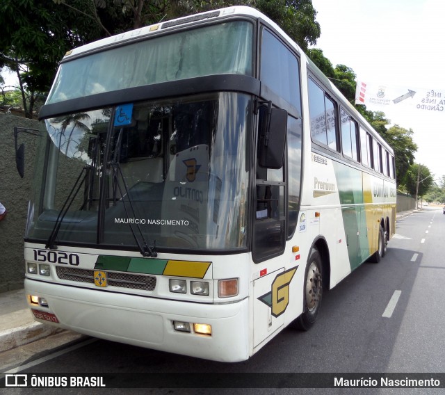 Empresa Gontijo de Transportes 15020 na cidade de Belo Horizonte, Minas Gerais, Brasil, por Maurício Nascimento. Número da foto: #12176518.