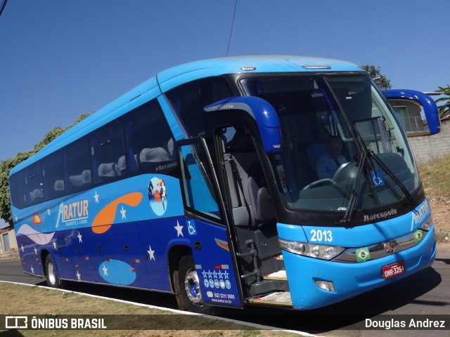 Aratur Transporte e Turismo 2013 na cidade de Trindade, Goiás, Brasil, por Douglas Andrez. Número da foto: #12176910.