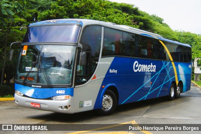 Viação Cometa 4402 na cidade de São Paulo, São Paulo, Brasil, por Paulo Henrique Pereira Borges. Número da foto: #12176507.