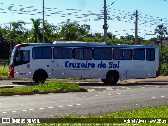 Cruzeiro do Sul Transportes 26257 na cidade de Campo Grande, Mato Grosso do Sul, Brasil, por Adriel Alves - @A2Bus. Número da foto: #12176420.