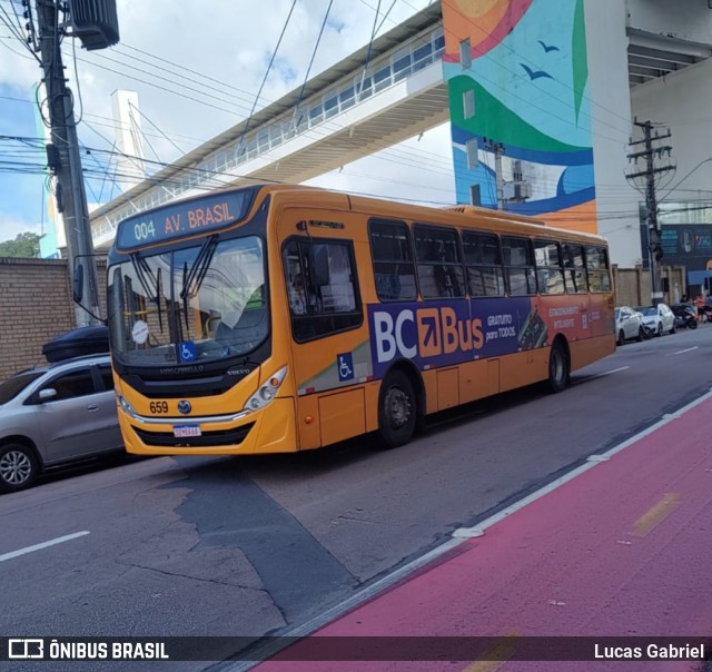 Transpiedade BC - Piedade Transportes Coletivos 659 na cidade de Balneário Camboriú, Santa Catarina, Brasil, por Lucas Gabriel. Número da foto: #12176341.