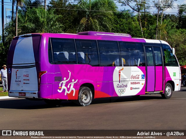 Azul Locadora 36 na cidade de Campo Grande, Mato Grosso do Sul, Brasil, por Adriel Alves - @A2Bus. Número da foto: #12176354.