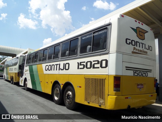 Empresa Gontijo de Transportes 15020 na cidade de Belo Horizonte, Minas Gerais, Brasil, por Maurício Nascimento. Número da foto: #12176544.