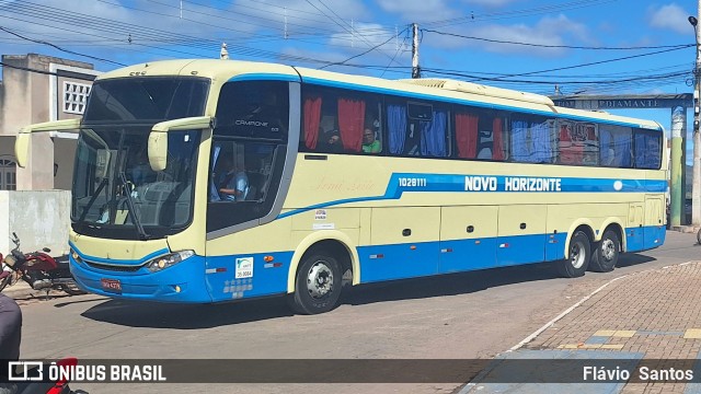 Viação Novo Horizonte 1028111 na cidade de Barra da Estiva, Bahia, Brasil, por Flávio  Santos. Número da foto: #12178054.