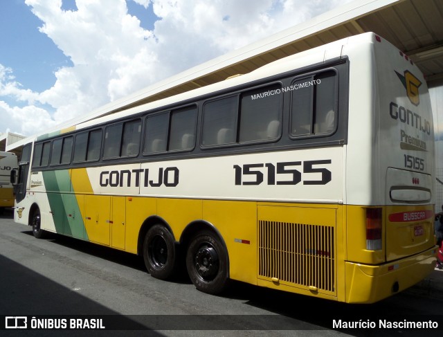 Empresa Gontijo de Transportes 15155 na cidade de Belo Horizonte, Minas Gerais, Brasil, por Maurício Nascimento. Número da foto: #12176555.
