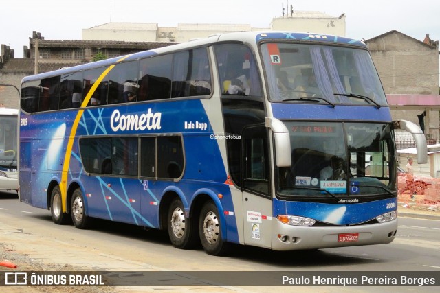 Viação Cometa 2009 na cidade de Rio de Janeiro, Rio de Janeiro, Brasil, por Paulo Henrique Pereira Borges. Número da foto: #12176510.