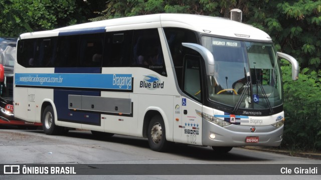 Auto Viação Bragança 11.002 na cidade de São Paulo, São Paulo, Brasil, por Cle Giraldi. Número da foto: #12176852.