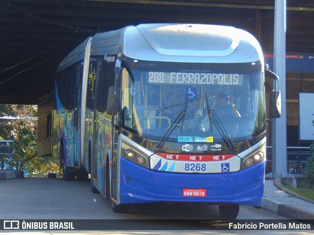 Next Mobilidade - ABC Sistema de Transporte 8268 na cidade de Diadema, São Paulo, Brasil, por Fabrício Portella Matos. Número da foto: #12176250.