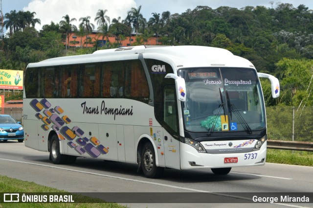 Trans Pompiani 5737 na cidade de Santa Isabel, São Paulo, Brasil, por George Miranda. Número da foto: #12177115.